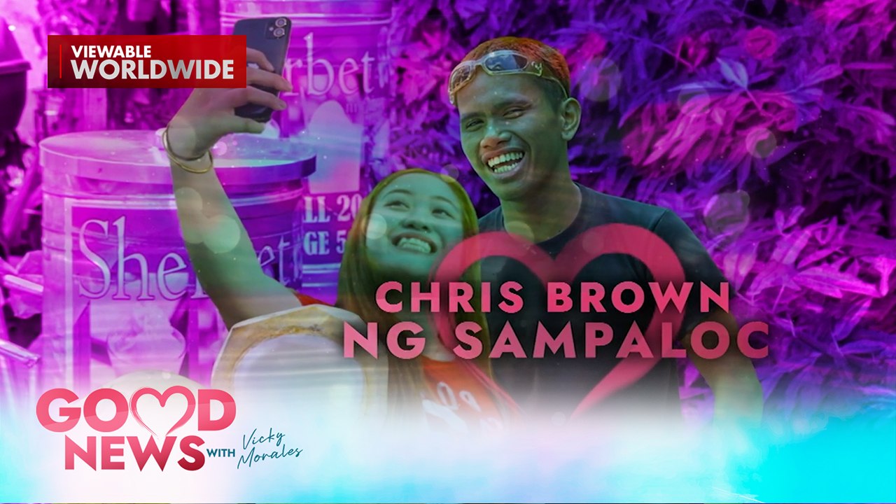 Si “Chris Brown” na sherbet vendor sa Maynila, kilalanin! | Good News