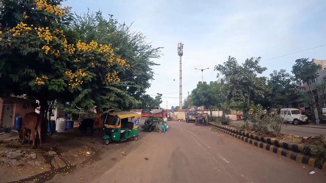 Rajkot city exploration by cycle from Bhichri