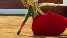 El "tomasismo" más puro en la impactante faena de David de Miranda al segundo toro de la mañana en Olivenza