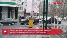 Tahran’daki benzin istasyonlarında kuyruk oluştu