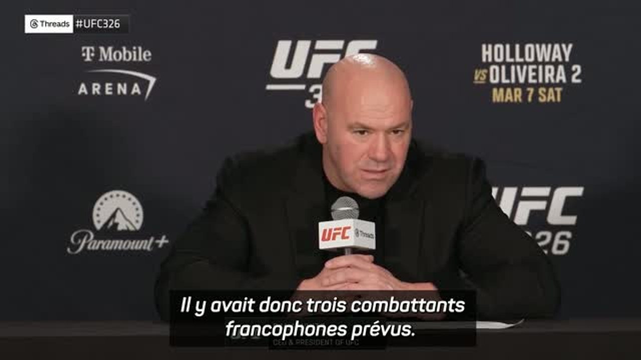 UFC 326 - Benoît Saint Denis devait être sur la carte de la Maison-Blanche