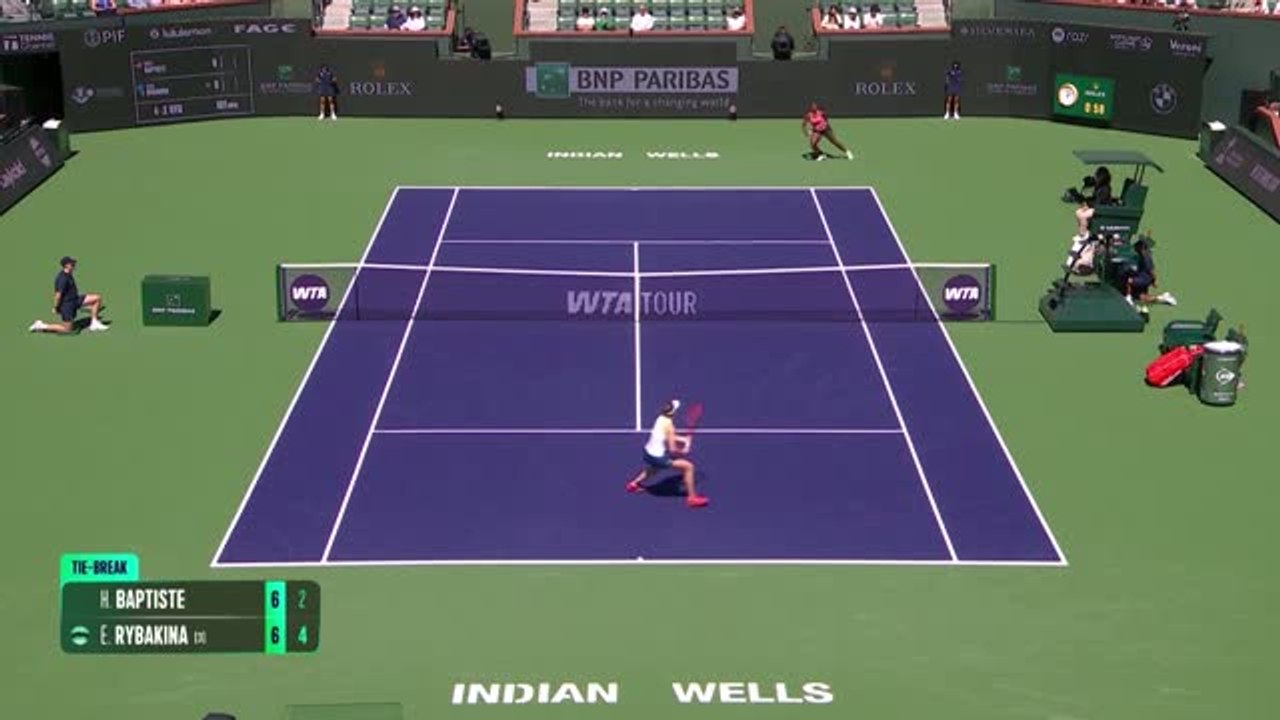 Indian Wells - Elena Rybakina se qualifie pour le 3e tour