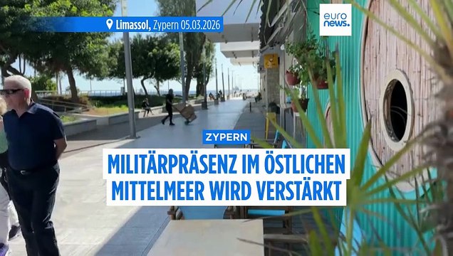 Fregatte Nordrhein-Westfalen : Deutsches Kriegsschiff macht vor Zypern fest