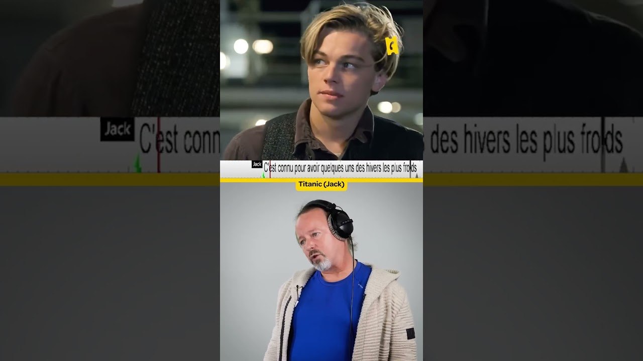 Damien Witecka à l’œuvre 🎬 Revivez la rencontre entre Jack et Rose dans Titanic