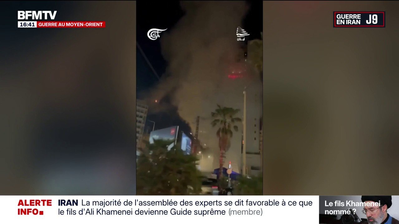 Guerre au Moyen-Orient: un hôtel de Beyrouth a été touché par des tirs israéliens
