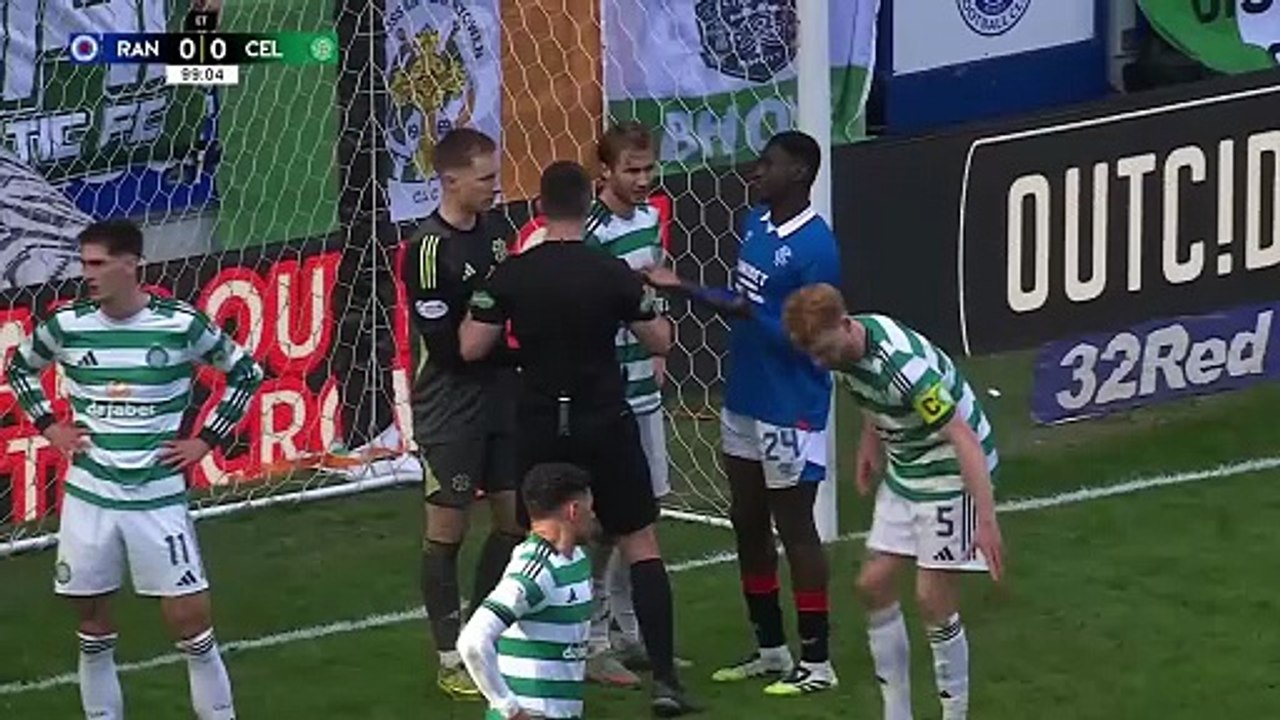 Rangers Vs Celtic 2 half Scottish Cup Quarter Final