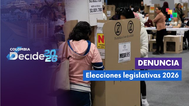 Elecciones legislativas en Colombia presentan denuncias de irregularidades