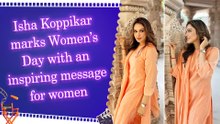 Isha Koppikar shares powerful message on supporting women this International Women’s Day
