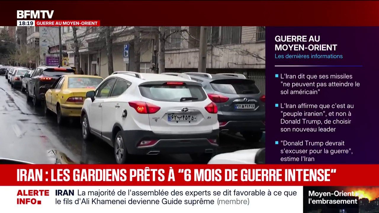 À Téhéran, les attaques sur les infrastructures pétrolières provoquent des files d'attente aux stations-service