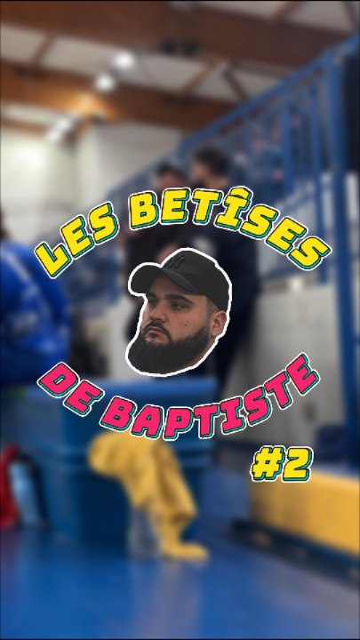 Les bêtises de Baptiste ! #2 #handball #Humour #Coach #tespasnetbaptiste