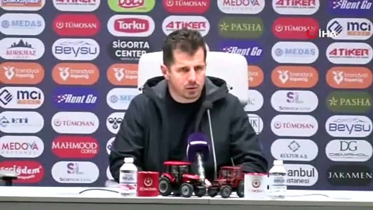 Emre Belözoğlu: "Oyuncular için de bizim için de zor bir süreç" | Ajansspor | IHA