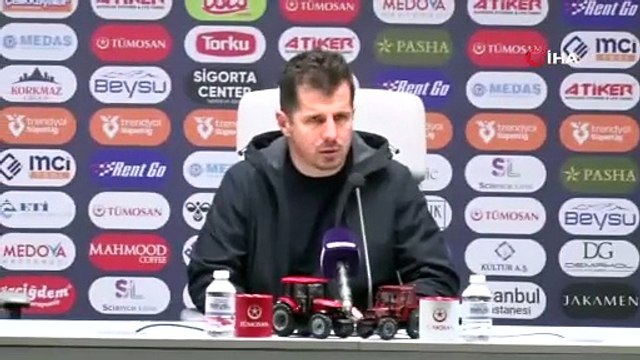 Emre Belözoğlu: Oyuncular için de bizim için de zor bir süreç | Ajansspor | IHA