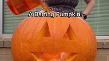 Spooky science part 1 :  Barfing pumpkin!🎃