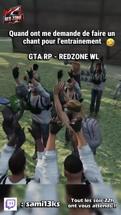Quand ont me demande de faire un chant pour l’entraînement