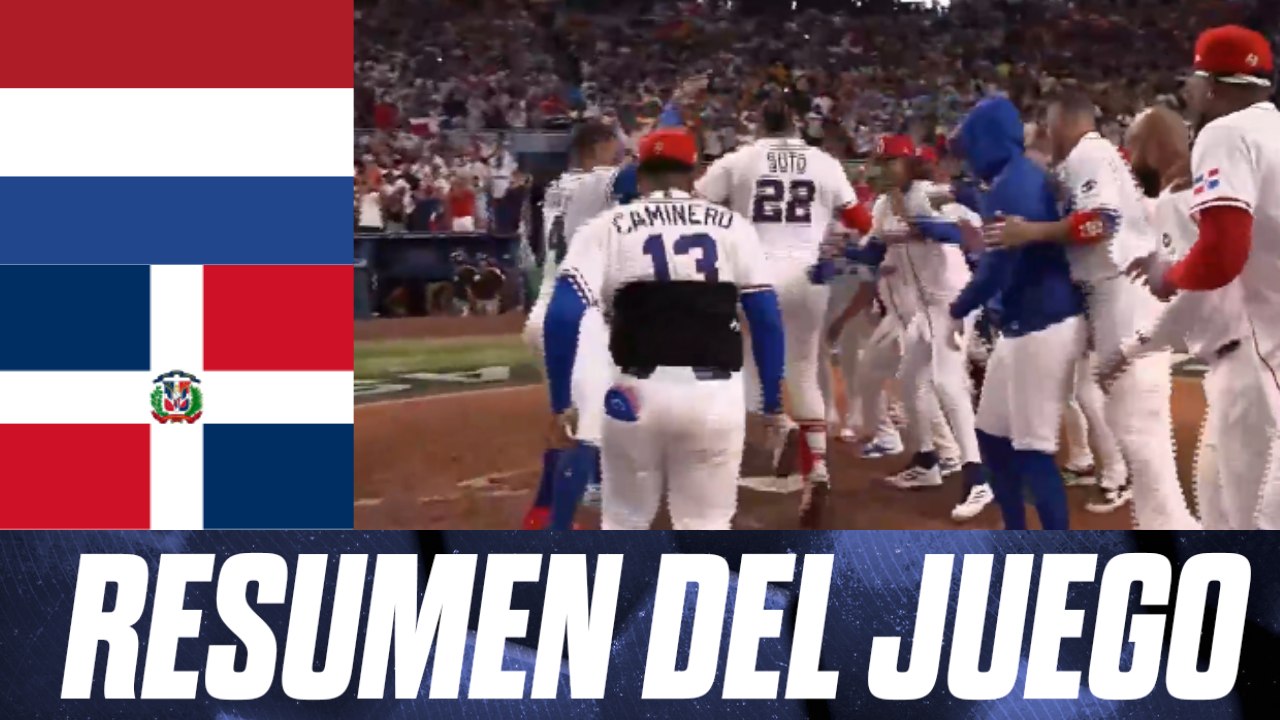 Los mejores momentos del encuentro entre Países Bajos y República Dominicana en el Clásico Mudial de Béisbol. 🔥⚾