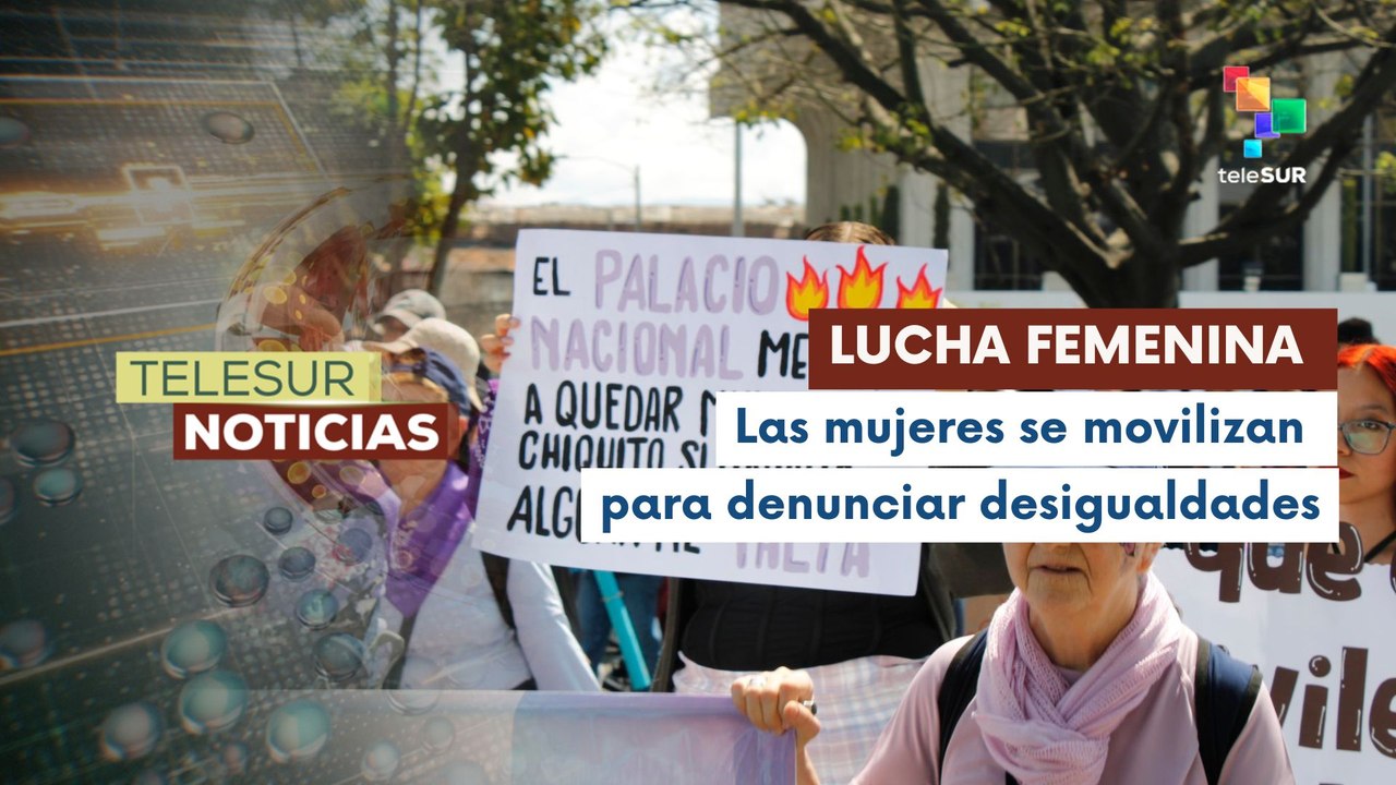 Mujeres guatemaltecas marchan por justicia e igualdad