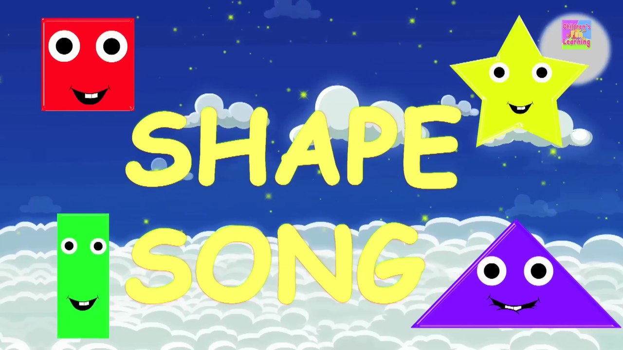Песенка про фигуры | Рифмы для детей | Детская песенка | Shape Song in Russian