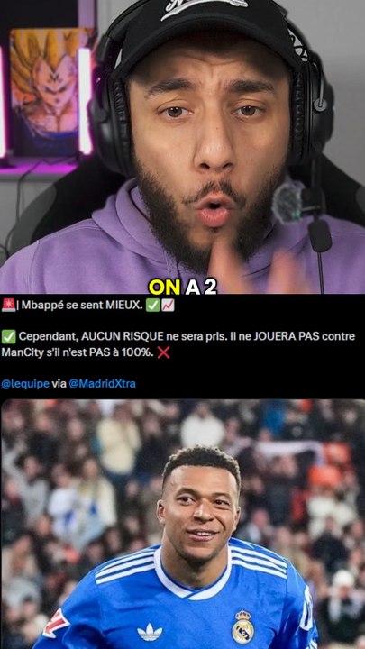 Deux Bonnes nouvelles à Madrid #football #realmadrid #mbappe #vinicius #championsleague