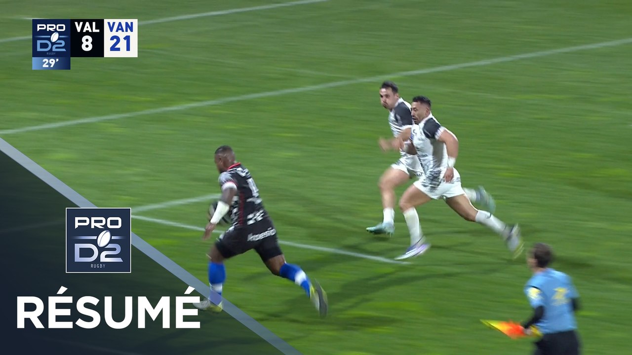 PRO D2 Saison 2025-2026 J23 - Résumé Valence Romans - RC Vannes