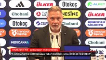 Samsunspor Teknik Direktörü Thorsten Fink: Hayal kırıklığı yaşıyoruz