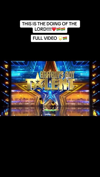 I’ve watched this show @bgt ever since I was a child and I never saw my self capable of being on this stage but God proved to me that what He cannot do does not exist!🥹😭🙏🏽 It’s been tears of joy since this opportunity became a reality and all I can sa