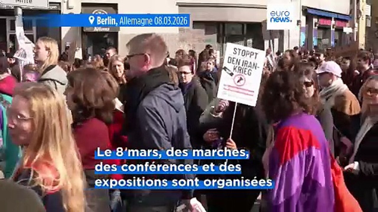 En Europe, une Journée internationale des droits des femmes sous l'ombre des conflits mondiaux croissants