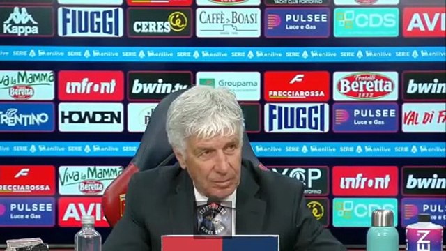 Gasperini: Chi è preoccupato sta a casa ! Conferenza stampa post Genoa - Roma 2-1
