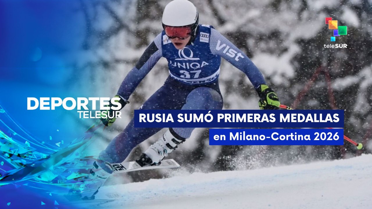 DEPORTES TELESUR | Primera medallas de Rusia en Milano - Cortina 2026 07-03-2026