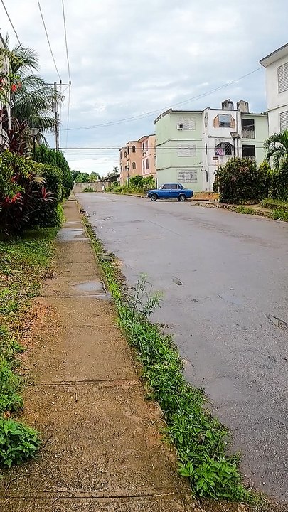 En marchant dans le quartier Pastorita, Matanzas, Cuba