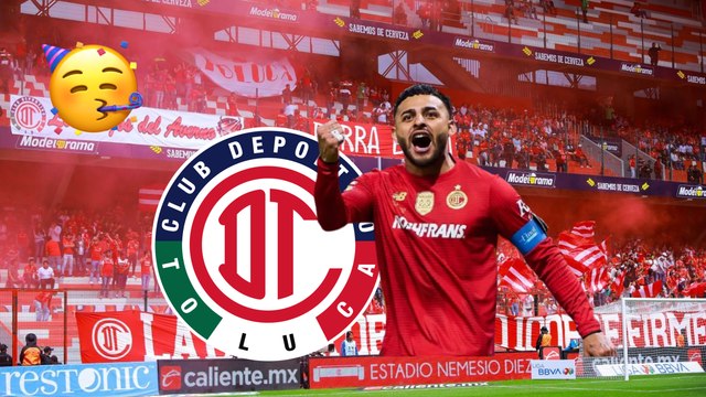 Alexis Vega regresa con Toluca; así lo recibe la afición en el Nemesio Diez