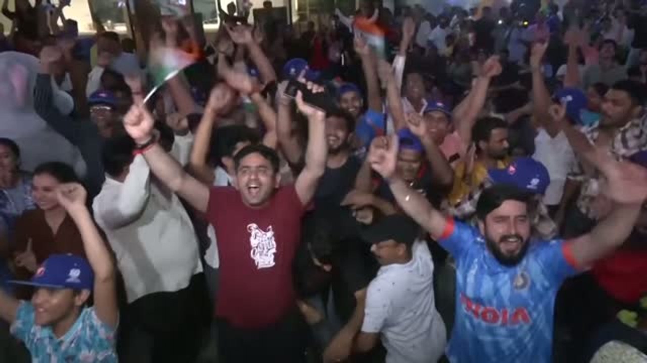 'We are bleeding blue' - India fans take to the streets after T20 World Cup triumph