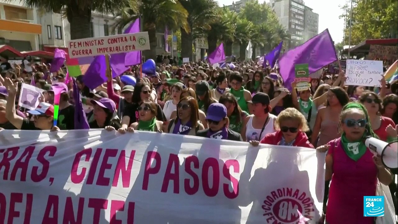 Miles marchan en Chile por el 8M y contra la agenda ultraconservadora ...