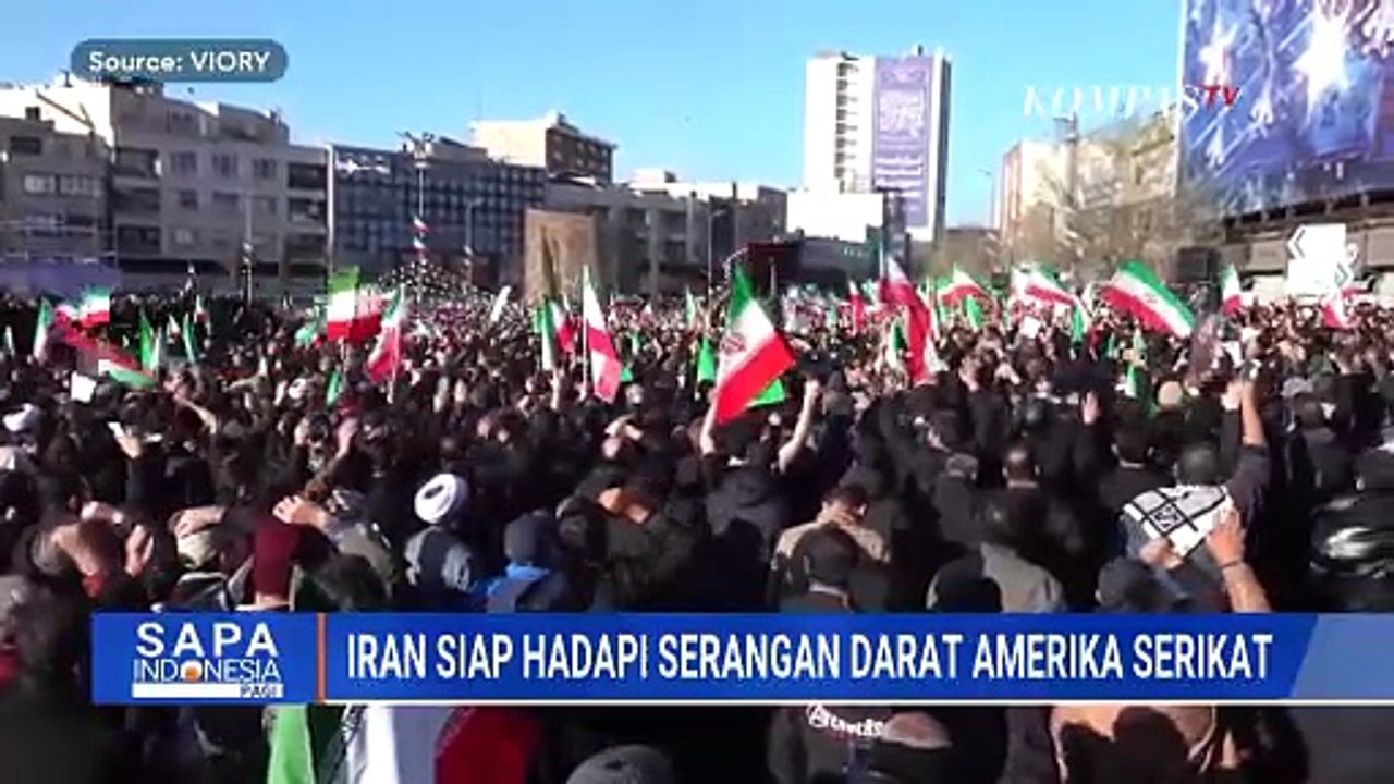 Iran Siap Hadapi Serangan Darat AS, Menlu Iran Abbas Araghchi Tolak Negosiasi | SAPA PAGI