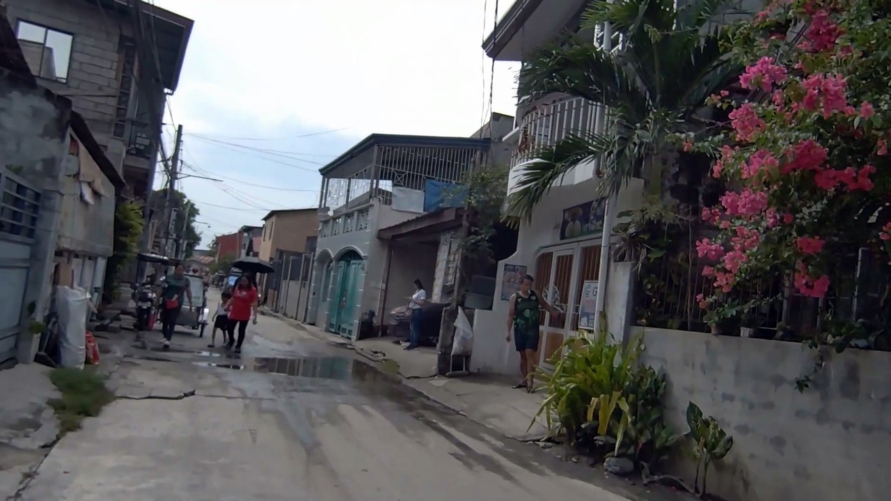 Nice Houses Along Paralaya Street in Santo Tomas, Pampanga, Philippines