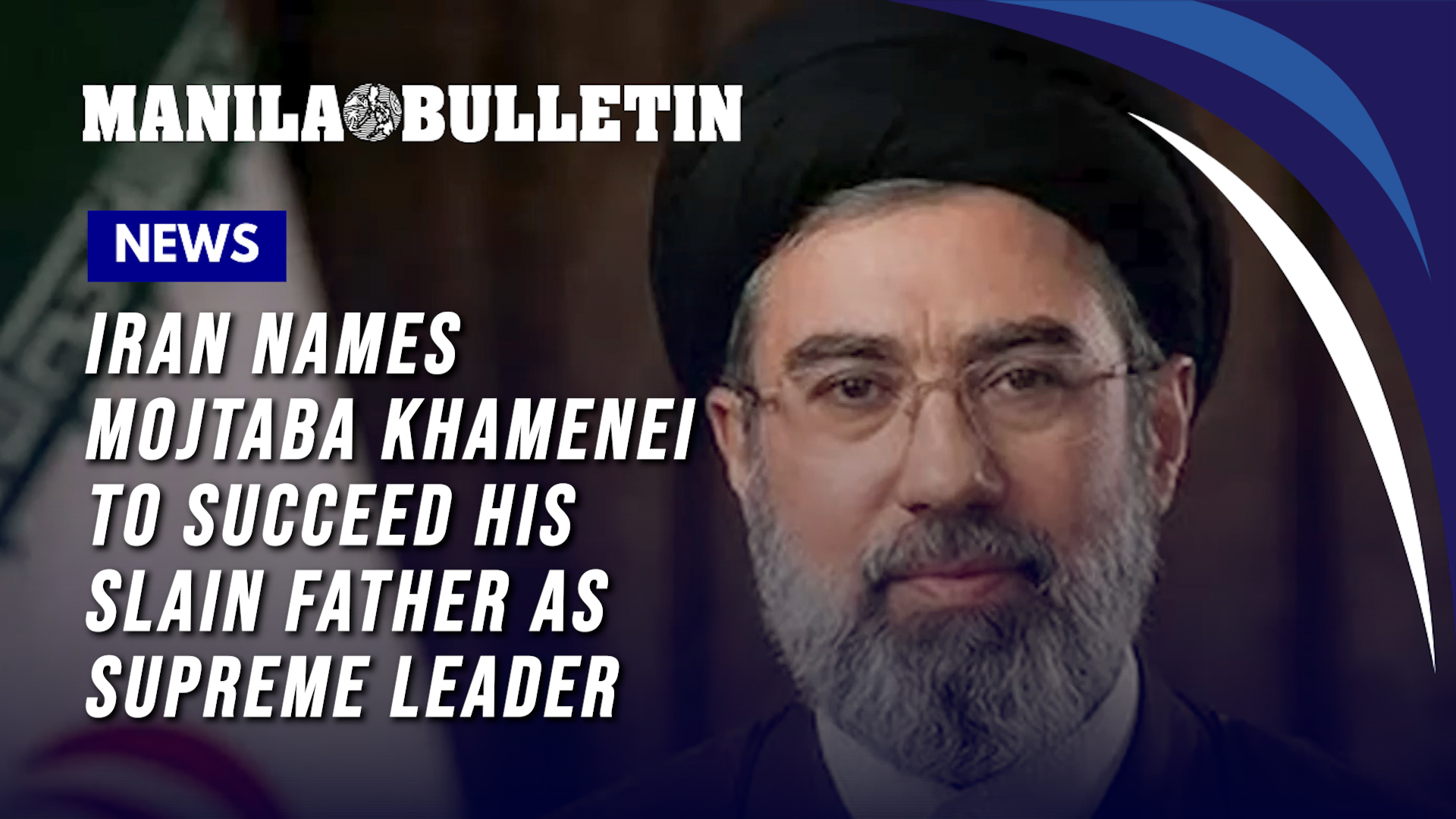Iran names Mojtaba Khamenei to succeed his slain father as supreme leader