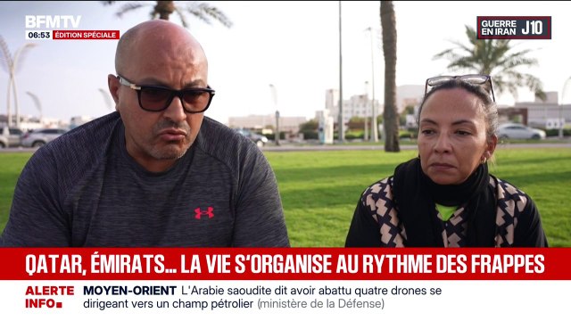 Guerre au Moyen-Orient: Mes enfants ratent trop d'école , déclare Najib, Français bloqué à Doha, au Qatar, depuis plus de 9 jours