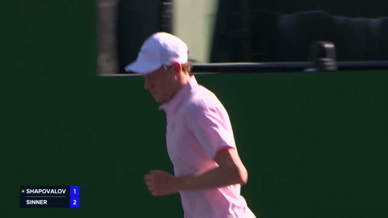 Sinner eases into last-16 at Indian Wells