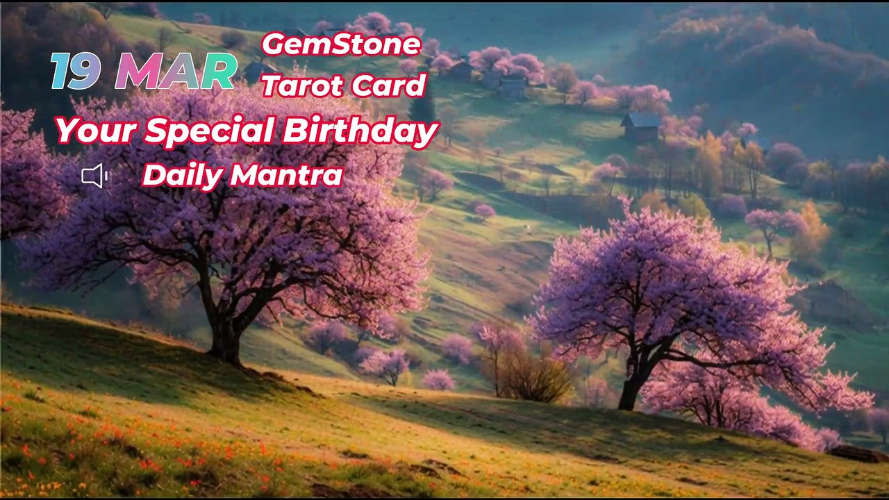 19 March Happy Birthday!