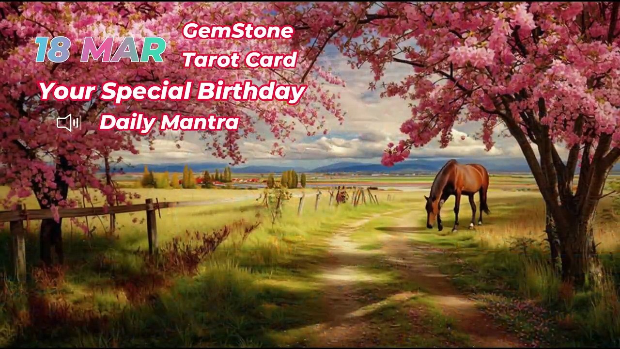 18 March Happy Birthday!