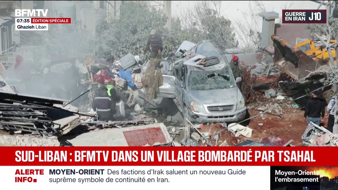 Guerre au Moyen-Orient: reportage au cœur d'un village libanais bombardé par l'armée israélienne