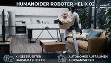 Helix 02 humanoider Roboter demonstriert echtes Aufräumen mit KI