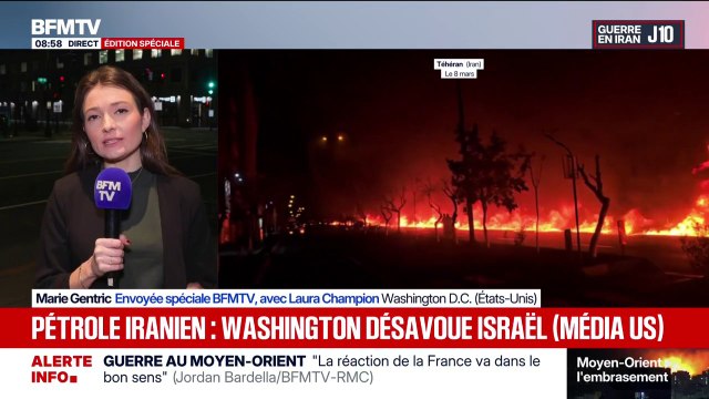 Selon le média américain Axios, l'administration Trump désavouerait les frappes israéliennes contre des dépôts pétroliers en Iran