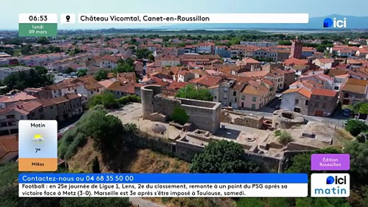 09/03/2026 - ici matin par ici Roussillon en vidéo