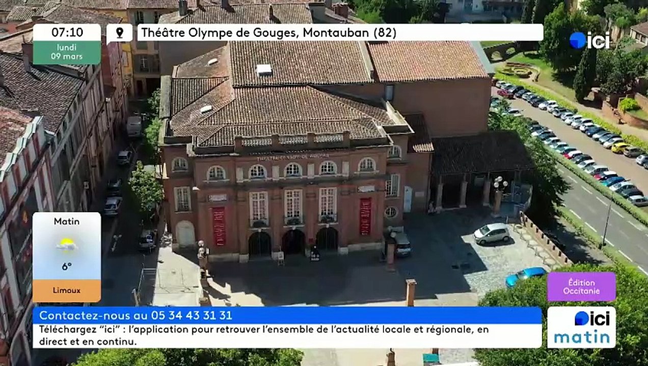 09/03/2026 - ici matin par ici Occitanie en vidéo