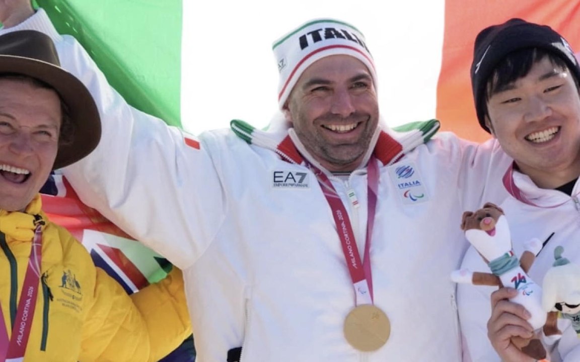 Paralimpiadi 2026: Perathoner oro nello snowboard cross