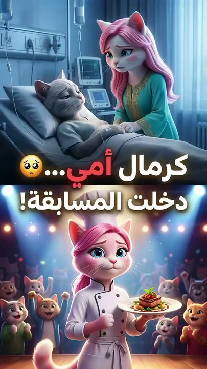 دخلت مسابقة طبخ… عشان تنقذ أمها 🥺🤍