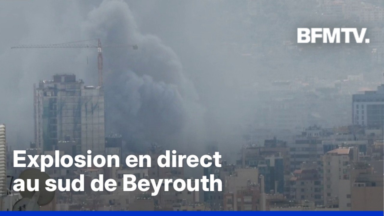 Guerre au Moyen-Orient: des explosions secouent à nouveau la banlieue sud de Beyrouth