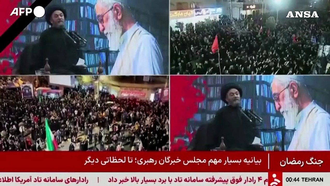 Iran, la tv annuncia il figlio di Khamenei come nuova guida suprema del Paese