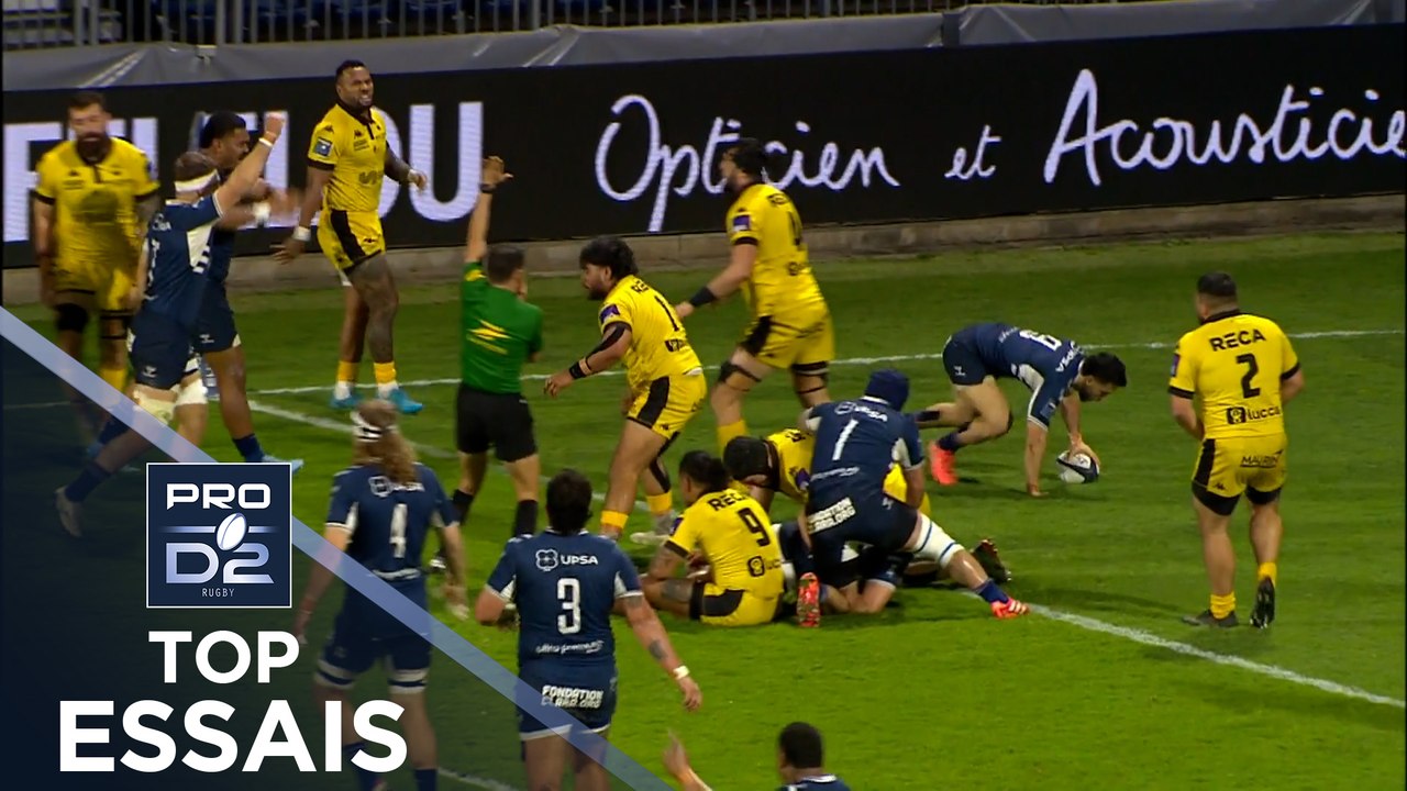 TOP Essais de la J23 – PRO D2 – Saison 2025-2026
