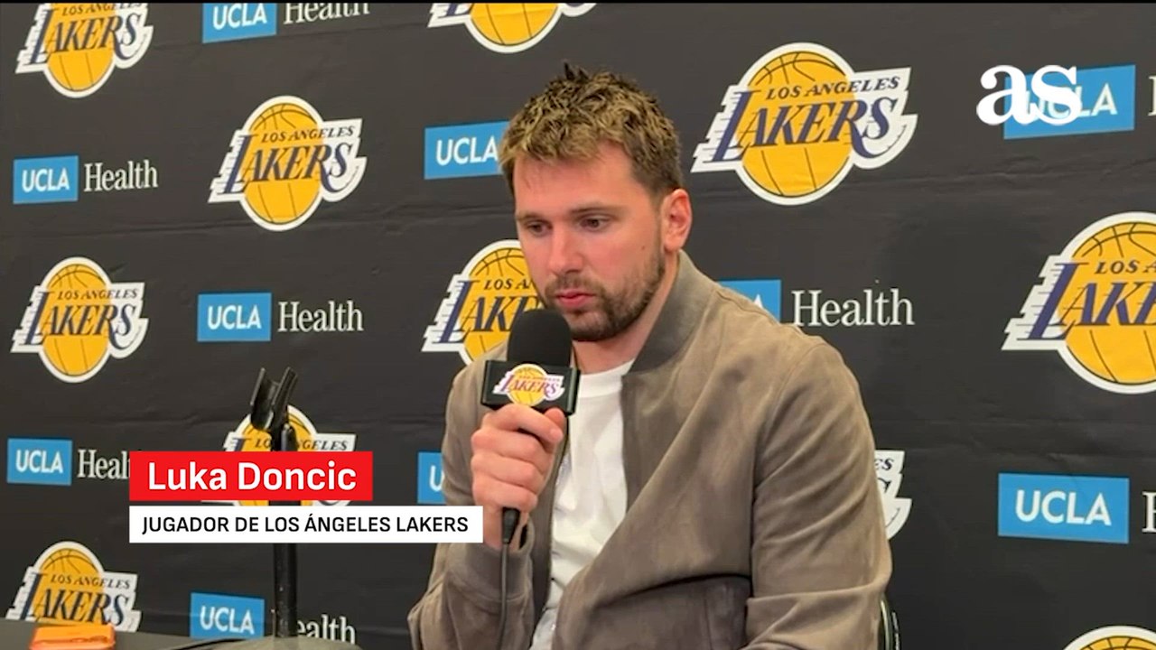 Doncic tras la victoria de los Lakers contra los Knicks y señala en lo que tienen que mejorar